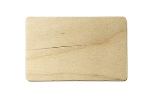 Holz-Karte Echtholzfurnier